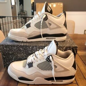 Jordan 4 Military Black